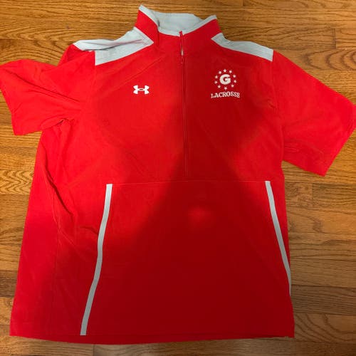 Red Men's Large New Balance Jacket (New)