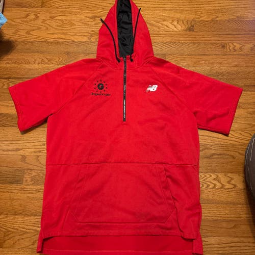 Red Men's Large/Extra Large New Balance Sweatshirt (New)