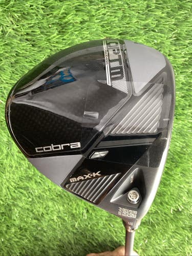 Cobra OPTM Max K Driver 9.0* Vanquish 4R Regular Graphite Shaft NEW