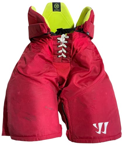Warrior Alpha LX PRO Pro Stock Hockey Pants Large Red (Used) 8015