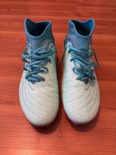 Green Men's Size M 9.5 (W 10.5) Nike Phantom Luna Elite Molded Cleats Cleats (Used)