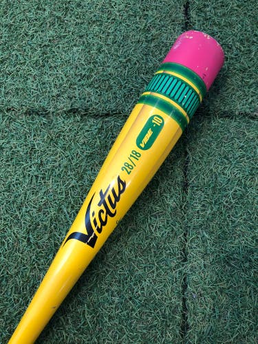 2024 Victus Vibe Alloy Bat USABat Certified (-10) Alloy 18 oz 28" (Used)
