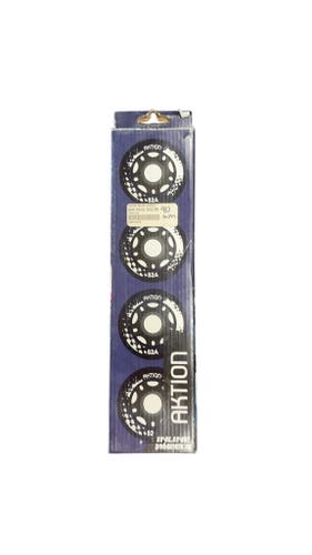 Aktion Inline Wheels 82A New 90mm Set of 4