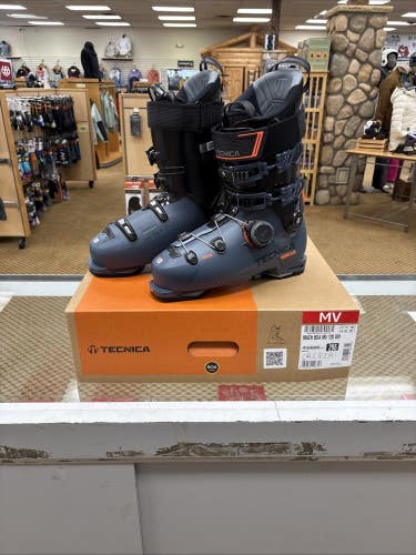 Tecnica Mach BOA MV 120 Size 29.5 Men's Ski Boots Dark Avio NEW 25/26