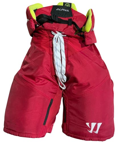 Warrior Alpha LX PRO Pro Stock Hockey Pants Small Red (Used) 8020