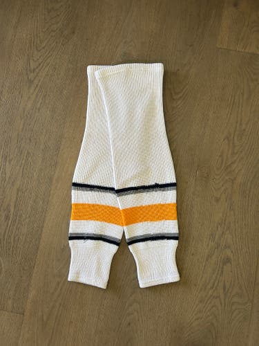 White Intermediate CCM Socks (Used)