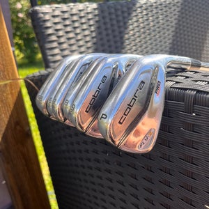 Men's 2015 Cobra Fly-Z Pro Right Handed Iron Set Stiff Flex 37" (New)