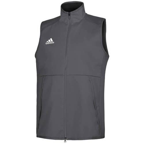 Gray Medium Men's Adidas Vest (New)