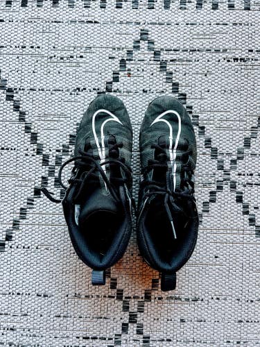 Men's Size M 9.5 (W 10.5) Nike High Top Molded Cleats (Used)