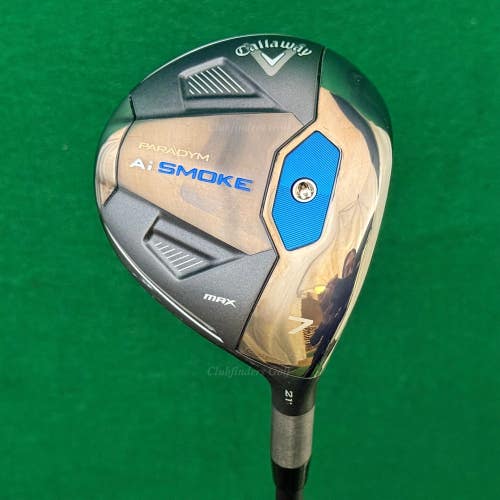 Lady Callaway Paradym Ai Smoke Max 21 Fairway Wood 7 Cypher Forty 4.0 Ladies/HC
