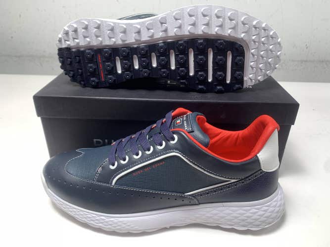 Duca Del Cosma Girona Golf Shoes Navy Blue Men's SZ 11 NEW