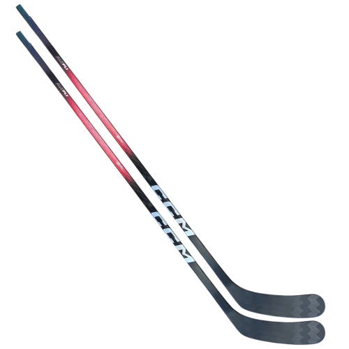2 Pack - CCM JetSpeed FT8 Pro Left Hand Hockey Stick P92M 75 Flex Pro Stock (New)