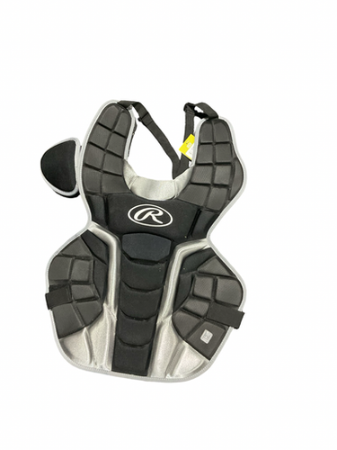 Used Rawlings Black Chest Protector Catchers Chest Protector Black Intermed 11834-s000052693