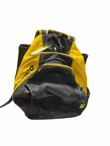 Used Demarini Black And Yellow Backpck Bb Sb Player Backpack Black 11834-s000052659