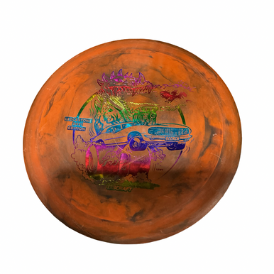 Used Discraft Ledge Stone Disc Golf Driver Orange 11834-s000052584