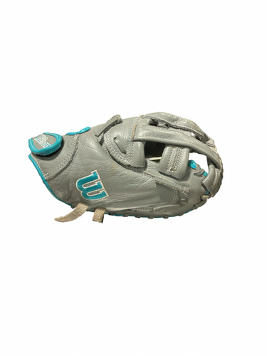 Used Wilson A500 Catchers Mitt Bb Sb Catchers Rh Throw Grey 32" 11834-s000052563