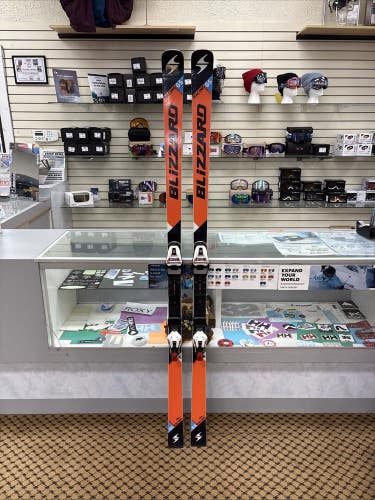 BLIZZARD RACE WORLD CUP GS 190cm Radius 35 m W/ Marker Xcell 18 Binding Used