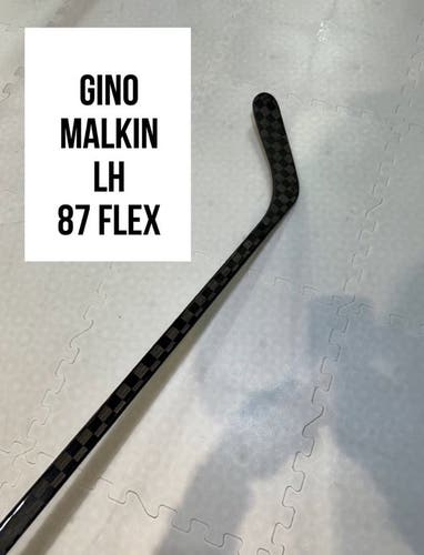 Senior(1x)Left CT: Gino Malkin 87 Flex ProBlackStock™ Unbranded Pro Stock Hockey Sticks
