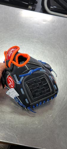 Used Rawlings 10 Inch Bb Sb Glove Rh Throw Black 10" 11497-s000158862