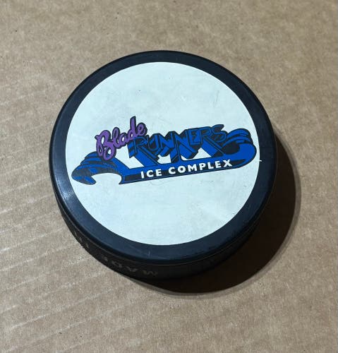 Blade Runners Ice Complex Spring League 2000 Hockey Puck