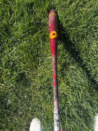 2020 DeMarini The Goods One Piece Alloy BBCOR Certified Bat (-3) 30 oz 33" (Used)