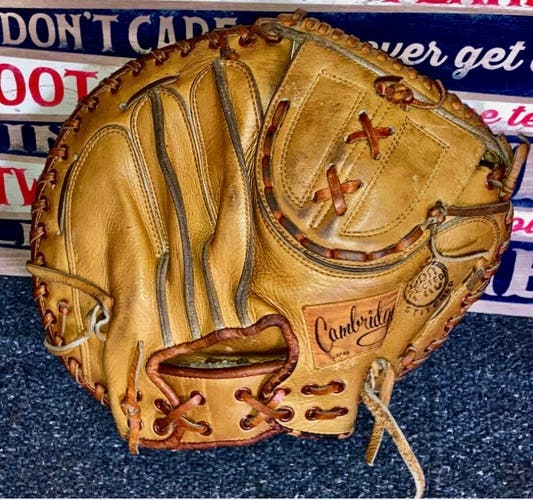 Vintage baseball glove - catchers glove
