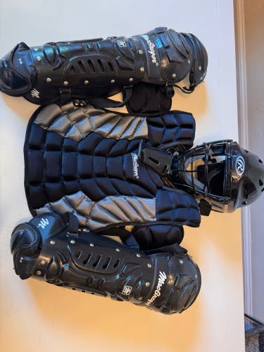Black/Gray Catcher's Set (Used)