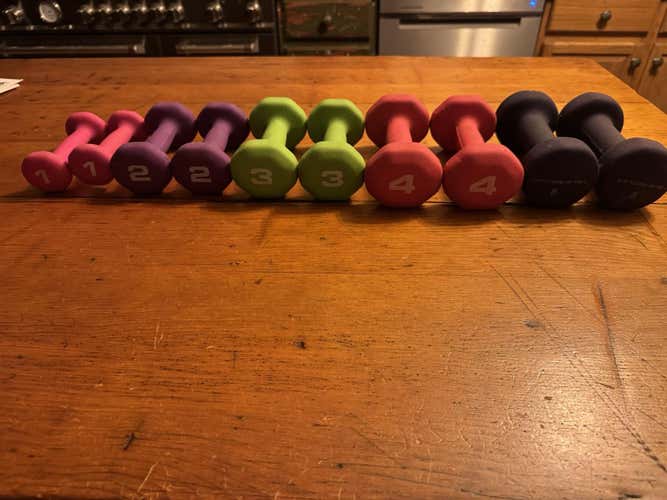 *MINT* Set of Dumbbells 1-5 lbs