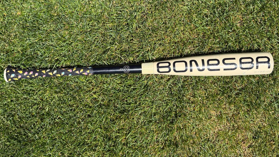 2025 Warstic Bonesaber Hybrid USABat Certified Bat (-8) 22 oz 30" (Used)