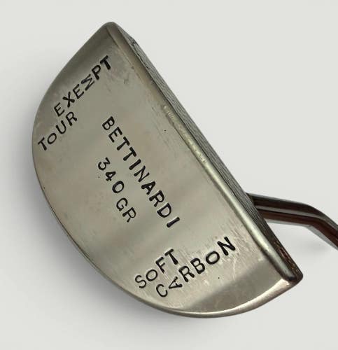 Rare BETTINARDI Tour Exempt Soft Carbon Ben Hogan 340 GR Putter 34.5