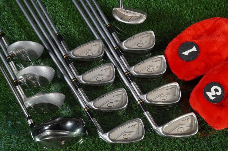 Men's 15pc. Set King Cobra Starter Set, Irons & Woods + Odyssey Putter RH