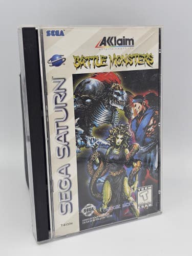 Battle Monsters (Sega Saturn, 1996) CIB Video Game