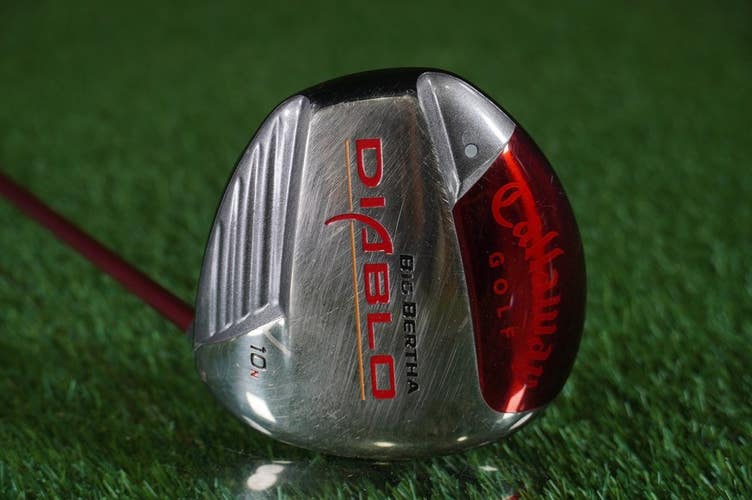 Callaway Big Bertha Diablo 10 Driver Aldila DVS 65g Regular Flex RH ~ Nice!!