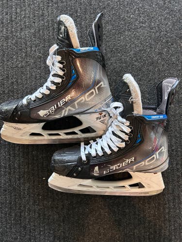 Pro Stock Bauer Vapor Hyperlite Used Hockey Skates- Size 8