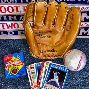 Vintage baseball glove - 1950’s baseball - Johnny Walker