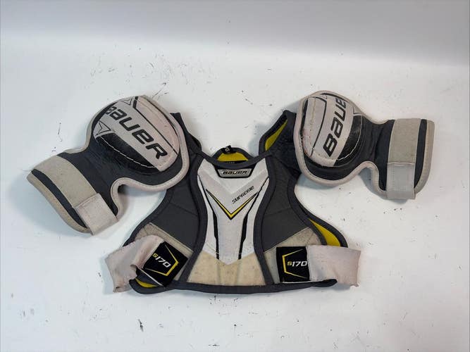 Bauer Supreme s170 Hockey Shoulder Pads, Youth Large