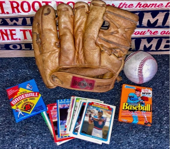 Vintage baseball glove - 1950s baseball glove
