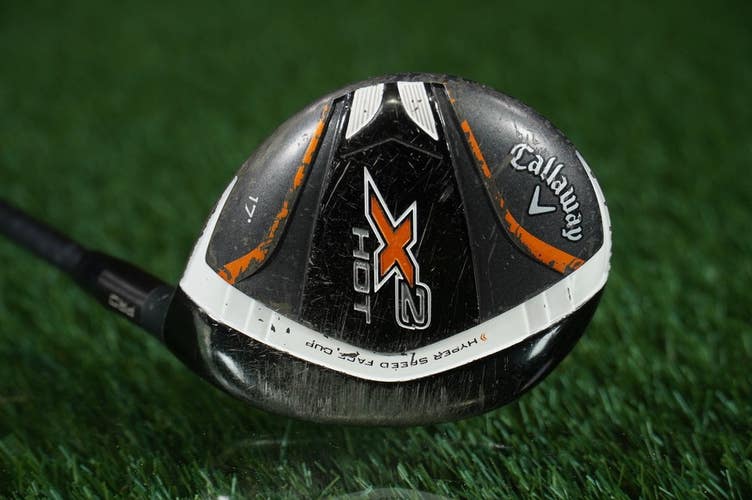 Callaway X2 Hot Pro 17 4 Wood Fairway Aldila Tour Green Regular Graphite RH