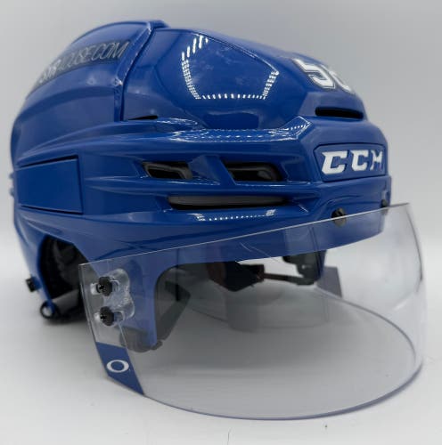Syracuse Crunch AHL - Medium CCM Tacks 910 Helmet Pro Stock - #58 Noah Juulsen