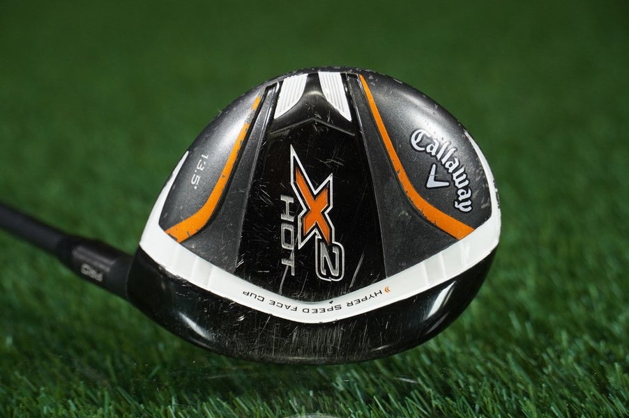 Callaway X2 Hot Pro 13.5 3 Wood Fairway Aldila Tour Green Stiff