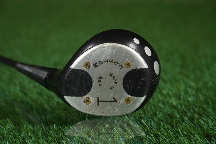 Vintage Custom USA Persimmon Driver / 1 Wood Regular Flex Graphite Shaft RH