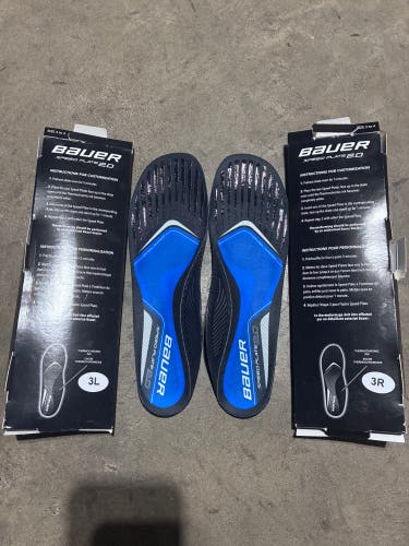 Bauer Speed Plate 2.0 Hockey Skates Size 3 (New)