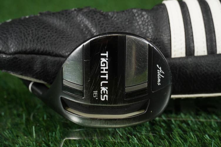 Adams Tight Lies 16 Strong 3/4 Wood Fairway Bassara E55 x5ct Regular RH+Cover