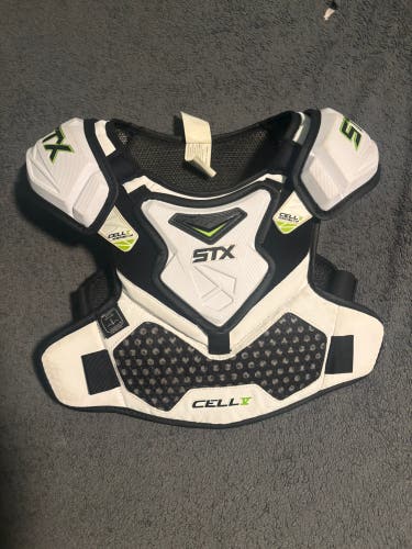 XS Adult STX Cell V Shoulder Pads (New)