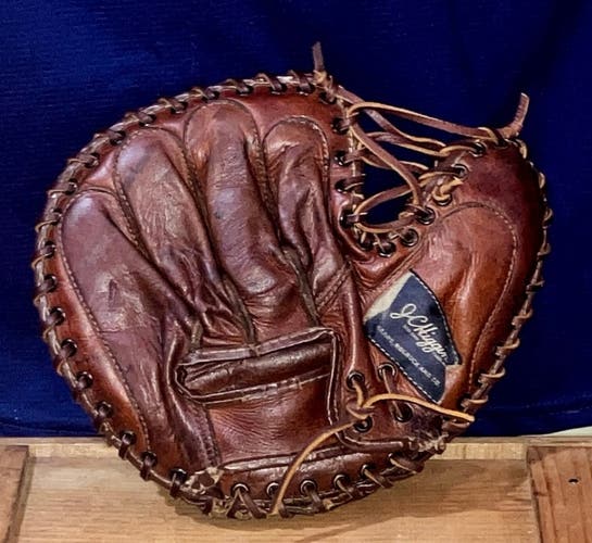 Vintage softball glove - softball catchers glove - JC Higgins sporting goods