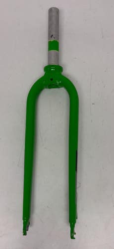 Aluminum Disc Brake 26" QR Rigid Fork 155mm 1-1/8" Threadless Steerer Tube Green