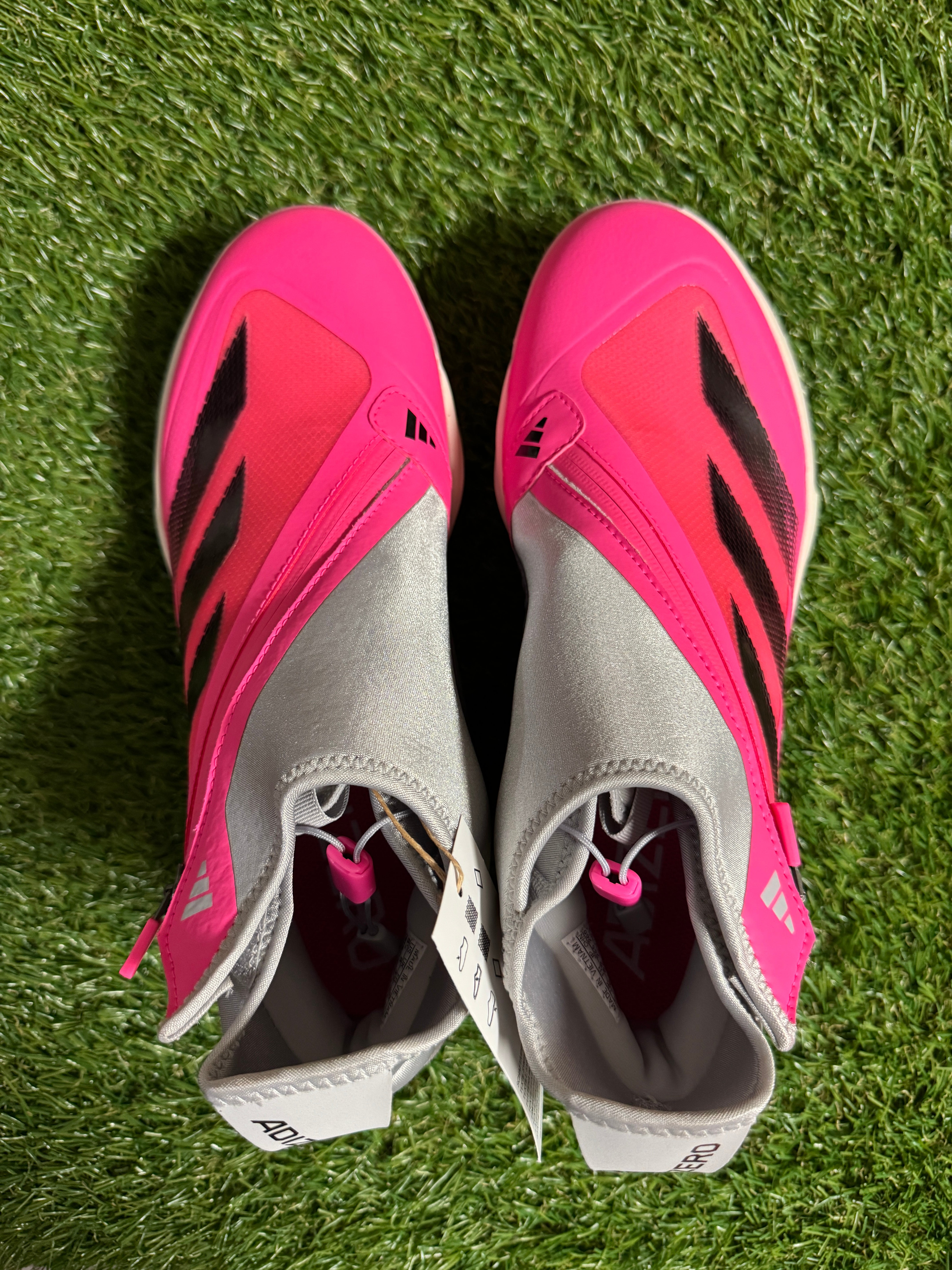 NEW Adidas Adizero Impact+ TPU Baseball Cleats IF3353 Size 6.5 Pink Adidas Adizero Impact+ TPU PE Baseball Cleats Molded Pink  main image 3