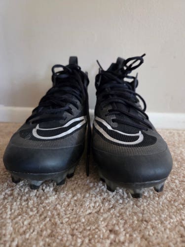 Black Men's Size 8.5 Nike Hurache Mid Top Cleats