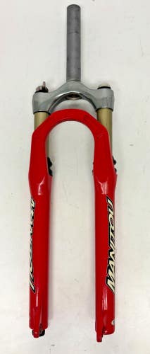 Manitou 26" QR Disc Air Shock Suspension Fork 155mm 1-1/8" Threadless Steerer