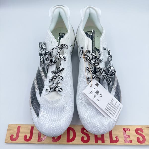 Adidas Adizero Electric Football Cleats White Black IE8867  display picture 2